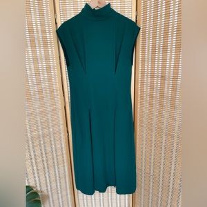 Zara Woman emerald midi dress (2015/2015)